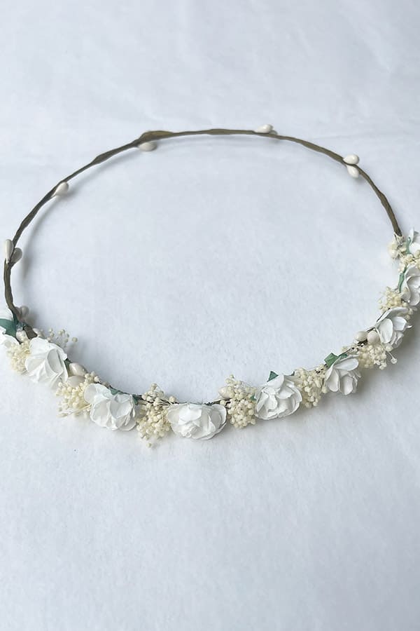 Couronne fleurs Eugénie