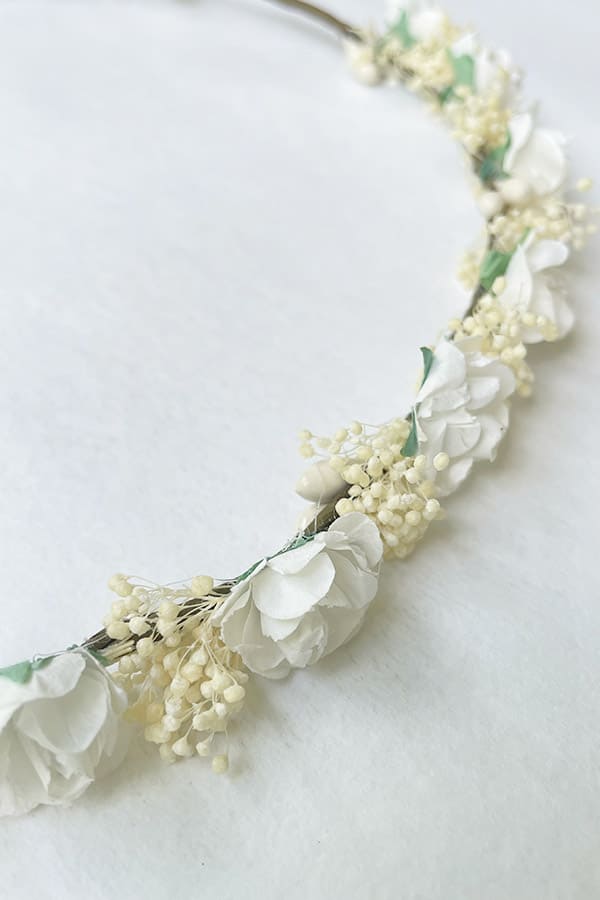 Couronne fleurs Eugénie